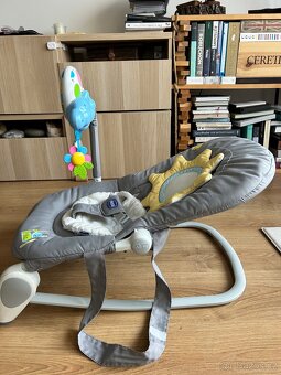 CHICCO Balloon Houpátko s melodií Dark Grey - 5