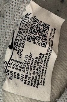 Nike Dunk Low Grey velikost 45,5 sedí 45, 3x nošené - 5