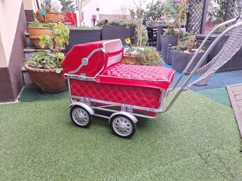 RETRO KOČÁREK LIBERTA osmipérák pro panenky - 5