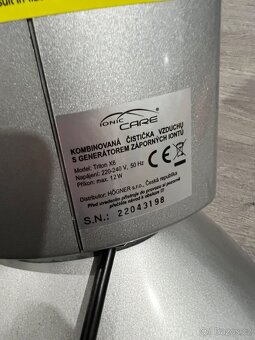 Čistička vzduchu Ionic care Triton X6 - 5