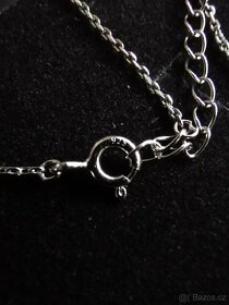 Stříbrný náhrdelník Motýl - 5