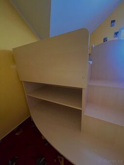 Dětský pokoj - celá sestava s roštem a matrací - 5