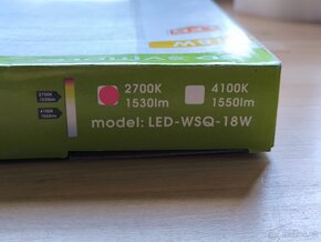 Vestavný LED panel ECOLITE Rafa 18W - 5