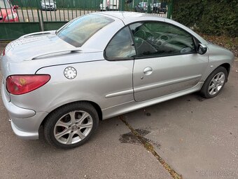 Peugeot 206 CC 1.6 benzín kabriolet - 5