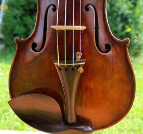Mistrovské celé starožitné housle z 18 století, nádherný kus - 5
