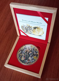 Exkluzivní sběratelská medaile – Muchovy Kosatce - 5