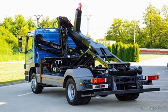 MERCEDES 1218 NOVÝ HÁKOVÝ NOSIČ KONTEJNERŮ HYDRAULICKÁ RUKA - 5