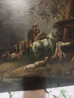 Obraz ,Biedermeier ,F.Gauermann? - 5