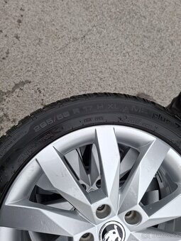 ALU KOLA SKODA 5/112 ZIMNI PNEUMATIKY - 5