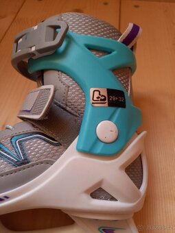 Dívčí rostoucí lední brusle, vel. 29-32 - 5