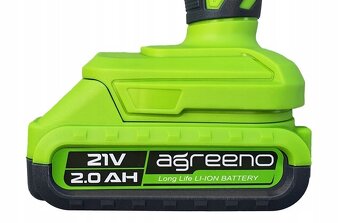 Malá akumulátorová řetězová pila 1000W 2 řetězy 2 AKU 21V - 5