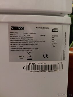 Pultový mrazák ZANUSSI - 5