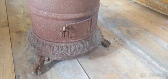 Starodávné pilinové kamna - 5