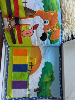 Quiet book - interaktivní kniha - 5