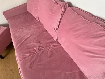 Růžová sedačka - 5