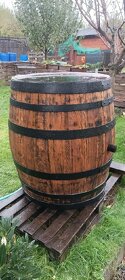 Dřevěné sudy, dubové 400 litrů - 5