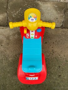 Odrážedlo Fisher-Price mluvící a učící motorka - 5