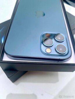 iPhone 12 Pro Pacific Blue BATERIE 100% TOP - 5