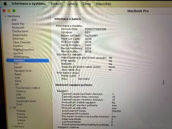 Apple Macbook Pro 13" silver i5 2,3GHz silver - pěkný,záruk - 5