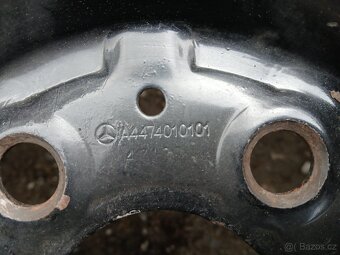 plechac disk orig mercedes 6,5Jx16 ET52 - 5