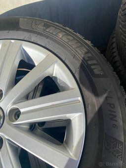 195/65 R15 zimni sada 5x112 Alu MICHELIN - 5