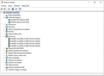 i5 4590 / GTX 1650 / RAM 8gb /ssd+hdd 120gb +500gb - 5