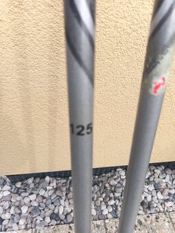 Hůlky na lyže zn. FIZAN 125cm. - 5
