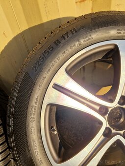 5x112 r17 mercedes e kola disky alu 225 55 17 elektrony mb - 5