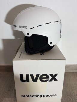 Přilba Uvex Legend 2.0, vel. 52 – 55 cm, matná bílá - 5