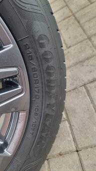 Ford transit custom R17 alu kola 6x120 - 5