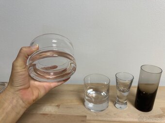 Skleničky Moser mix - 5