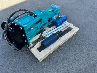 Hydraulické bourací kladivo s MS03 adaptérem - B680 4-7t - 5