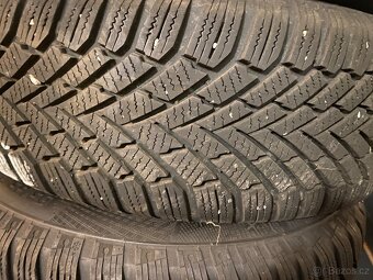 Plechové disky 15” 5x114,3 a zimní pneu 195/65/R15 - 5