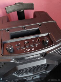 59cm bluetooth reproduktor, 40W, bezdrátový mikrofon - nové - 5