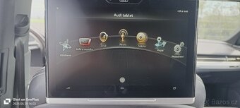 Tablety Audi Q7 s držáky do sedadel - 5
