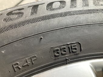 Alu kola NISSAN QASHQAI 5x114,3 zimní BRIDGESTONE 215/65R16 - 5