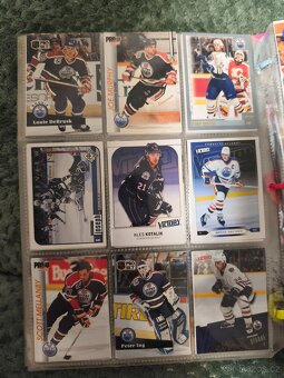 Album hokejových karet NHL 1990–1993 (cca 700 ks, Pro Set, S - 5
