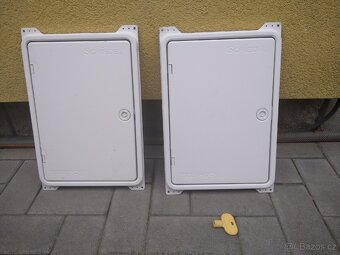 Komínová dvířka SCHIEDEL - ALU, bílá - 5