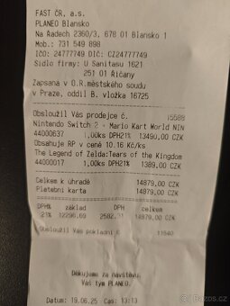Nintendo Switch 2 - krásný stav - 5