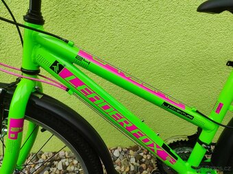 Značkové dětské kolo LEADER FOX 24" (ZELENÁ) - 5