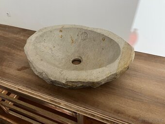 Travertinová kamenná umyvadla - 5