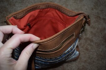 Kabelka přes rameno, taštička - 5