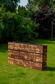 dřevěný truhlík 180 cm - VÝPRODEJ - 5