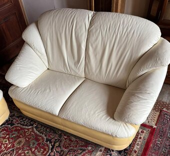 Kožená sedací souprava 3+2+1,5840 - 5