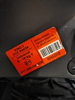 Dětská autosedačka Britax Römer King II - 5