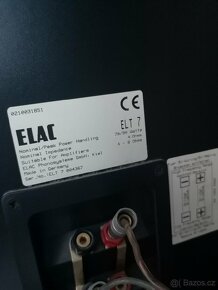 Prodám reprobedny Elac ELT7 70/90W 4/8ohm - 5