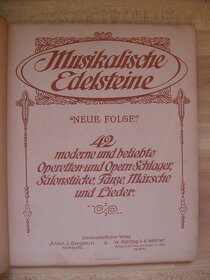 Musikalische Edelsteine noty na piano, z roku 1915 - 5