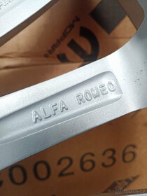 Nové orig. alu disky 5x110R17 Alfa Romeo Giulia - 5