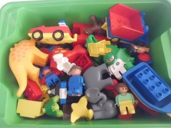 Original LEGO DUPLO - Dinosauři Postavičky Autíčka Zvířátka - 5