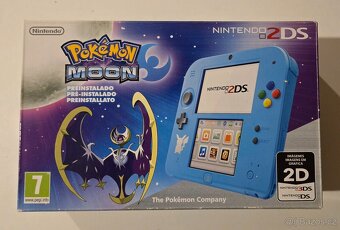 Prodám Nintendo 2DS Pokémon Moon limitovanou edici - 5